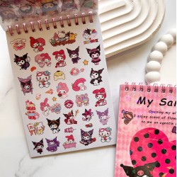 Kuromi Sticker Defter