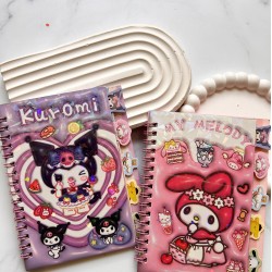 Defter Sticker Kuromi