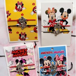 Mickey Minnie 2'li İp Bileklik